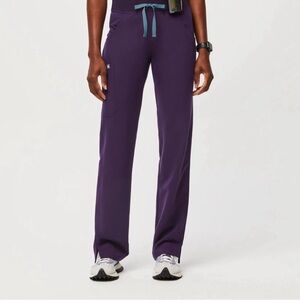 Figs Kade cargo scrub pants-purple jam